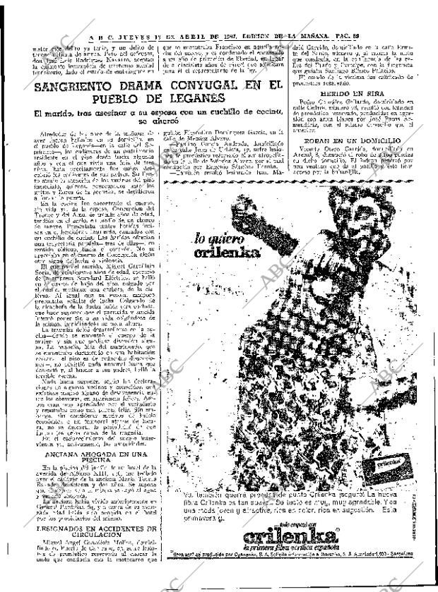 ABC MADRID 13-04-1967 página 89