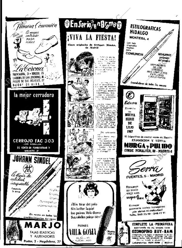ABC MADRID 13-04-1967 página 9