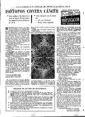 ABC MADRID 13-04-1967 página 91