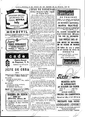 ABC MADRID 13-04-1967 página 92