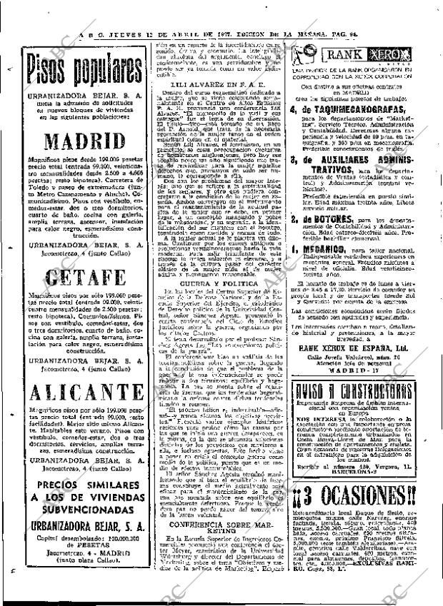 ABC MADRID 13-04-1967 página 94