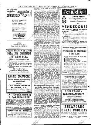 ABC MADRID 14-04-1967 página 111