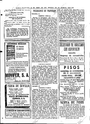 ABC MADRID 14-04-1967 página 118