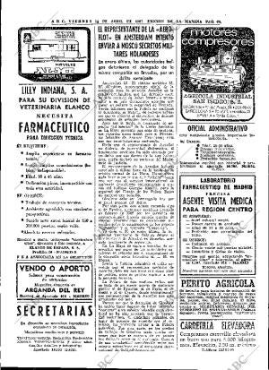 ABC MADRID 14-04-1967 página 60