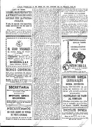 ABC MADRID 14-04-1967 página 62