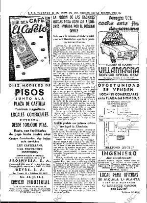ABC MADRID 14-04-1967 página 64