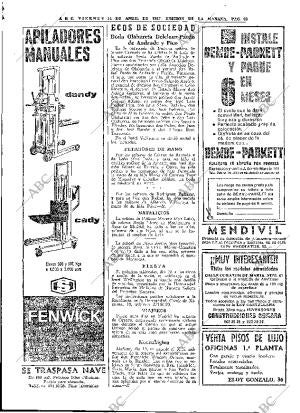 ABC MADRID 14-04-1967 página 80