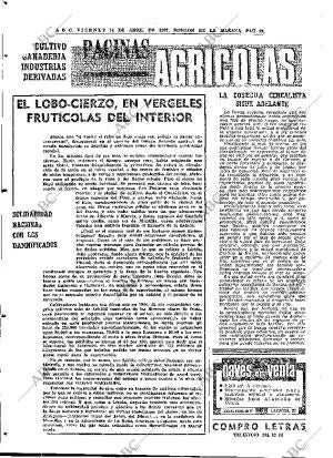 ABC MADRID 14-04-1967 página 92