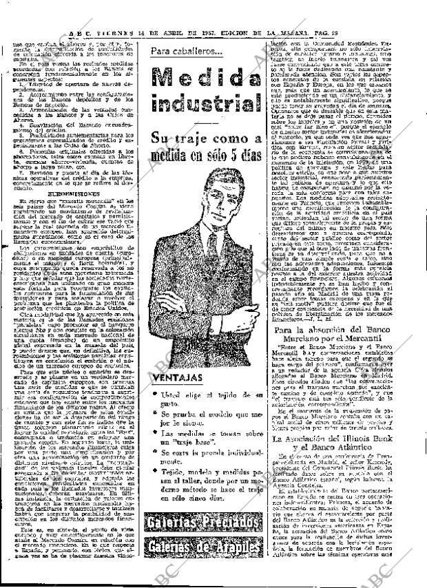 ABC MADRID 14-04-1967 página 98