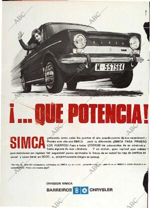 BLANCO Y NEGRO MADRID 15-04-1967 página 124