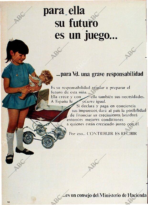 BLANCO Y NEGRO MADRID 15-04-1967 página 16