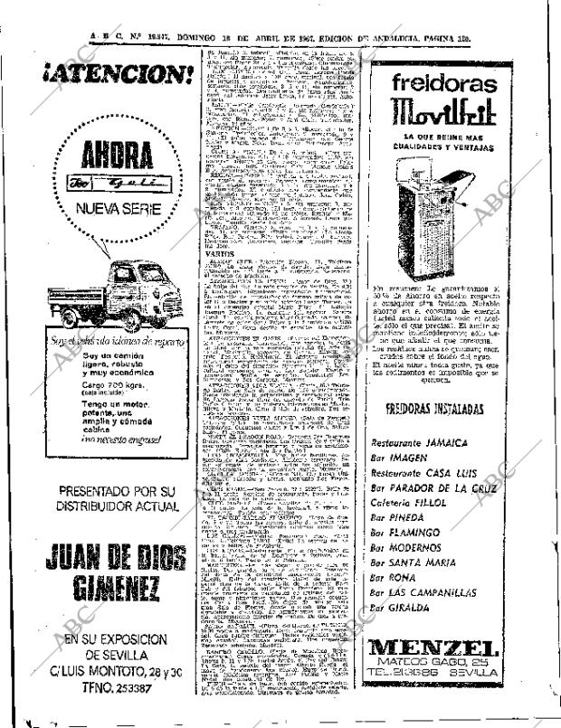 ABC SEVILLA 16-04-1967 página 120