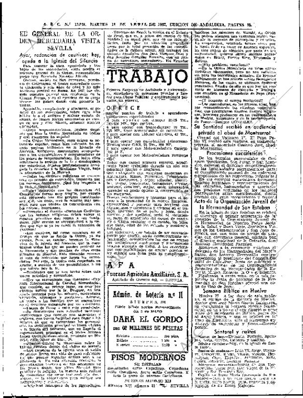 ABC SEVILLA 18-04-1967 página 55