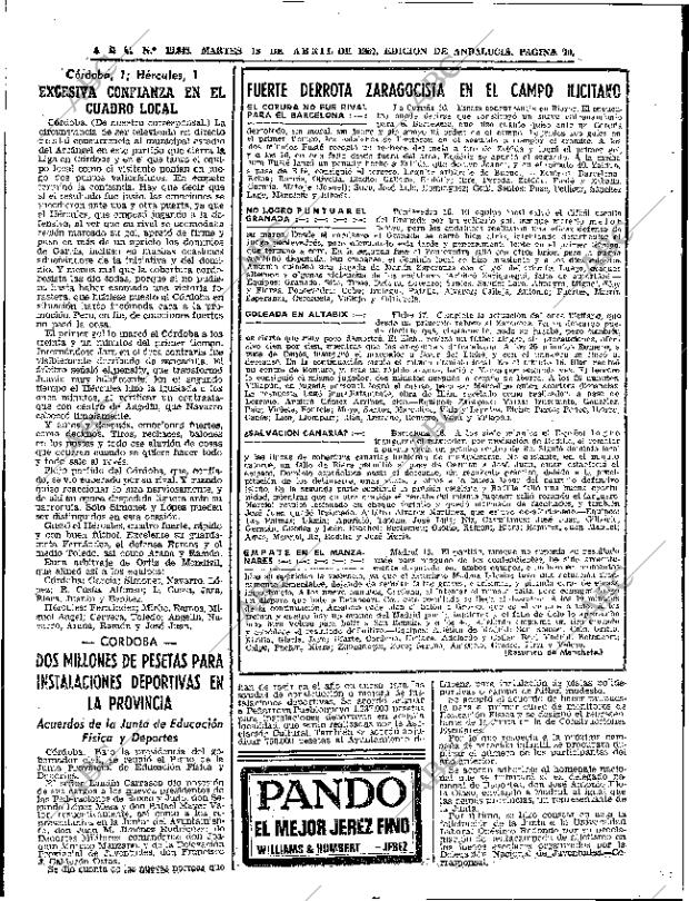 ABC SEVILLA 18-04-1967 página 70