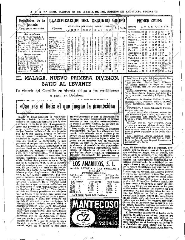 ABC SEVILLA 18-04-1967 página 71