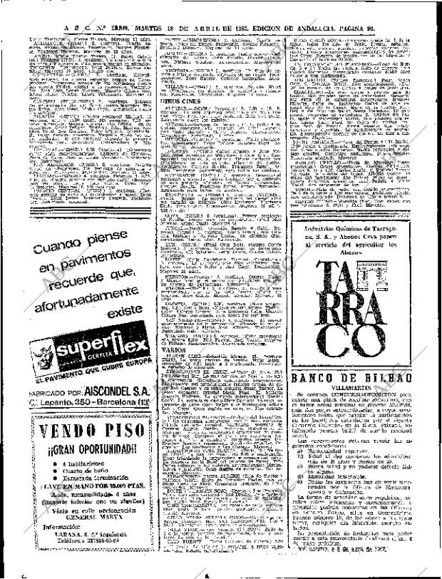 ABC SEVILLA 18-04-1967 página 90