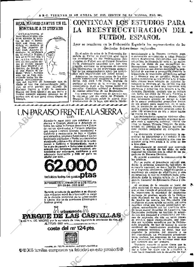 ABC MADRID 21-04-1967 página 107