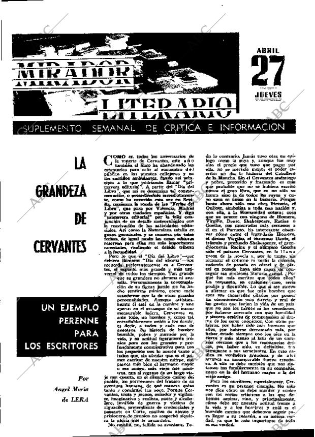 ABC MADRID 27-04-1967 página 19