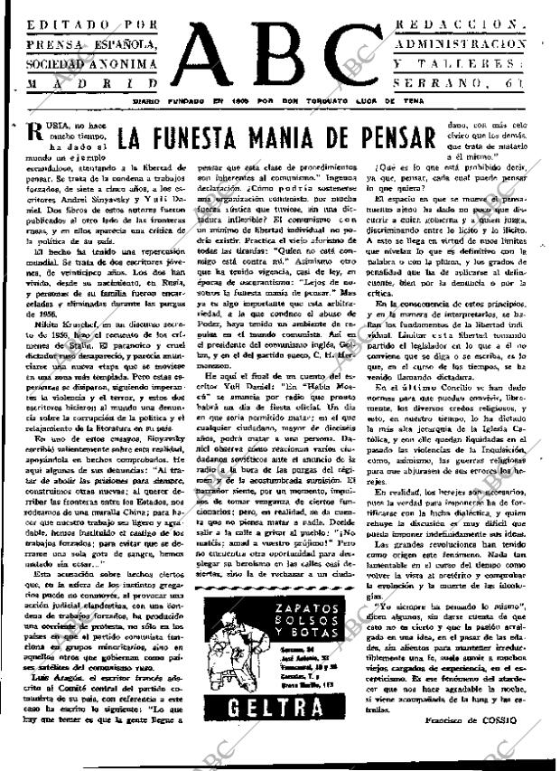 ABC MADRID 27-04-1967 página 3