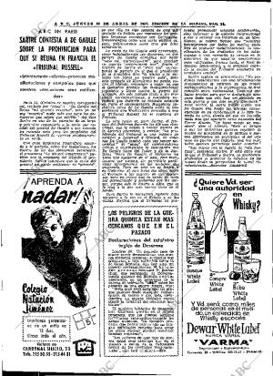 ABC MADRID 27-04-1967 página 34