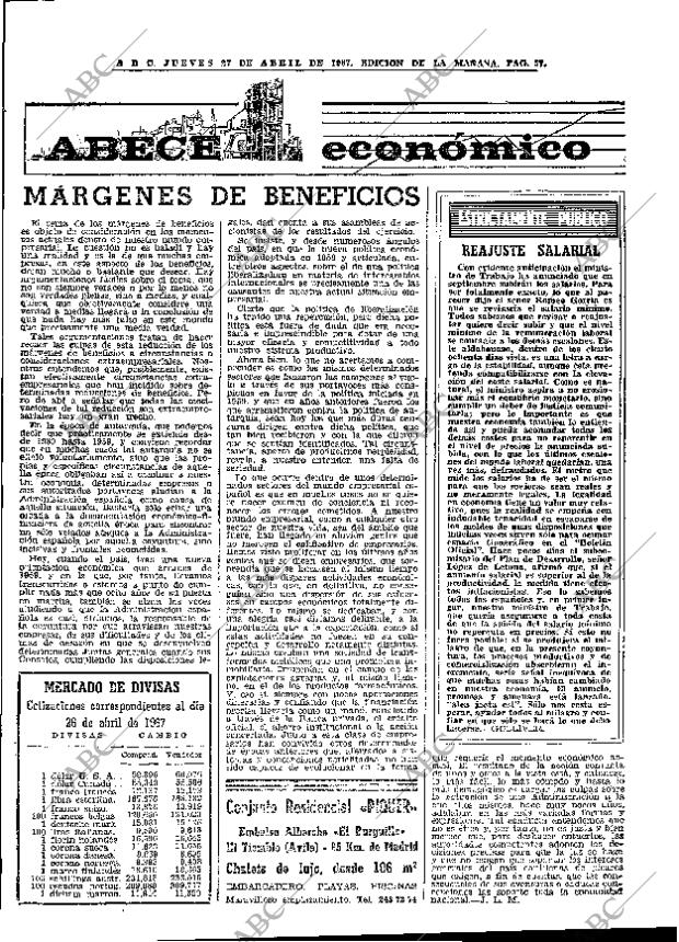 ABC MADRID 27-04-1967 página 57