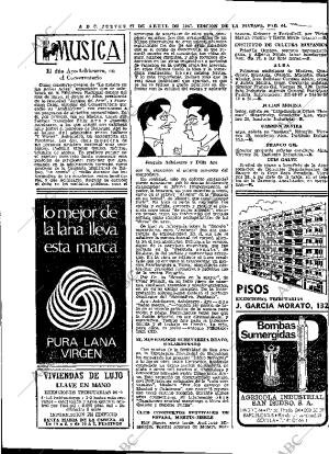 ABC MADRID 27-04-1967 página 64