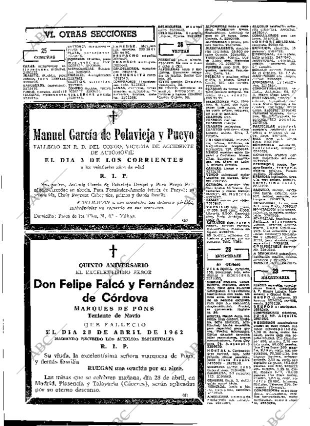 ABC MADRID 27-04-1967 página 76