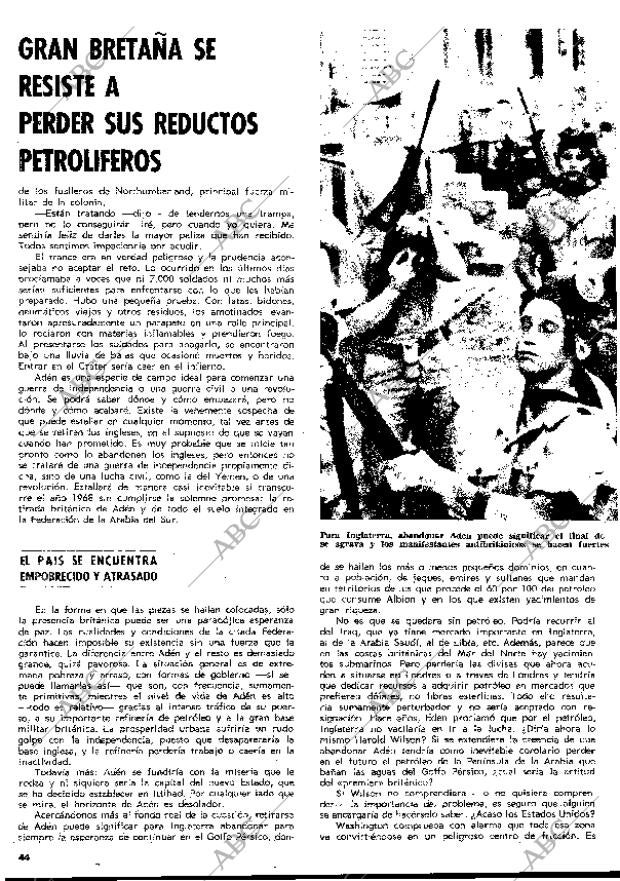 BLANCO Y NEGRO MADRID 29-04-1967 página 44