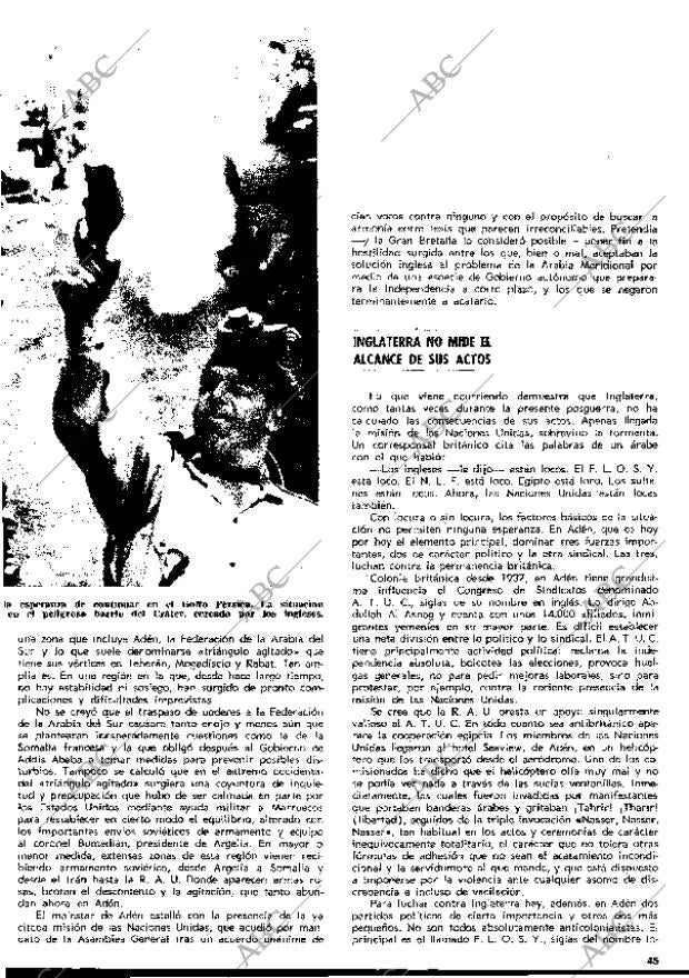 BLANCO Y NEGRO MADRID 29-04-1967 página 45