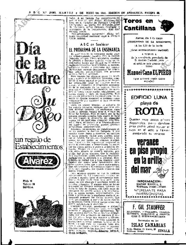 ABC SEVILLA 02-05-1967 página 50