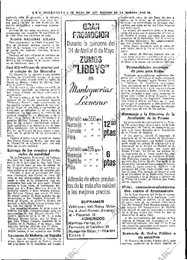 ABC MADRID 03-05-1967 página 56