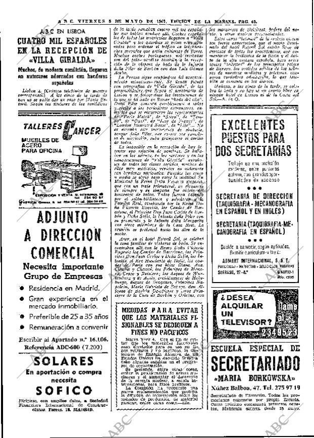 ABC MADRID 05-05-1967 página 40