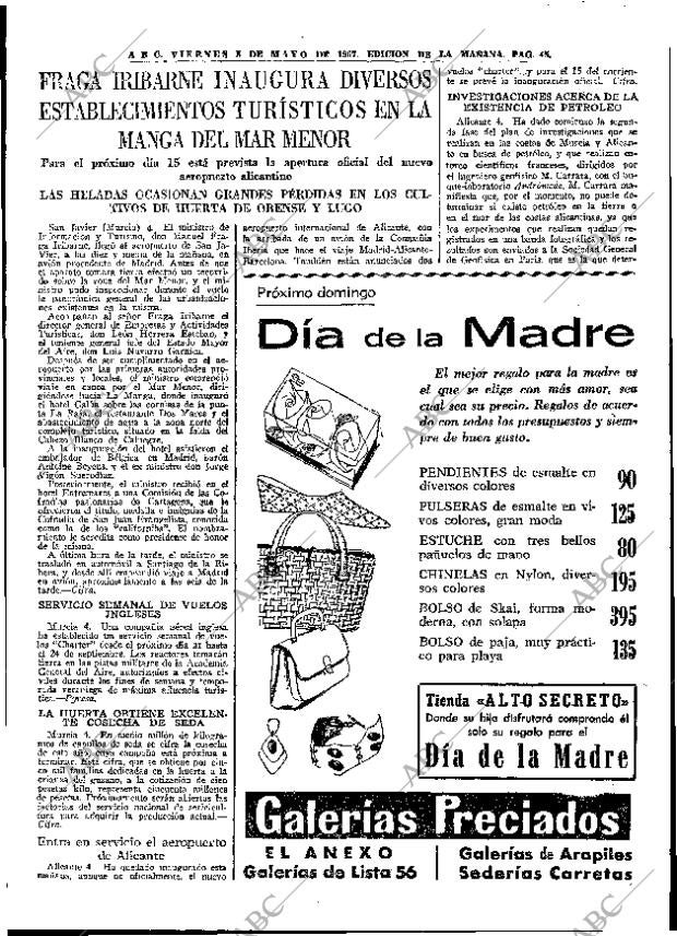 ABC MADRID 05-05-1967 página 45