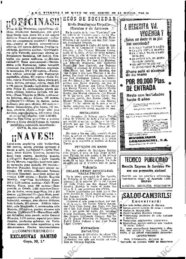 ABC MADRID 05-05-1967 página 76
