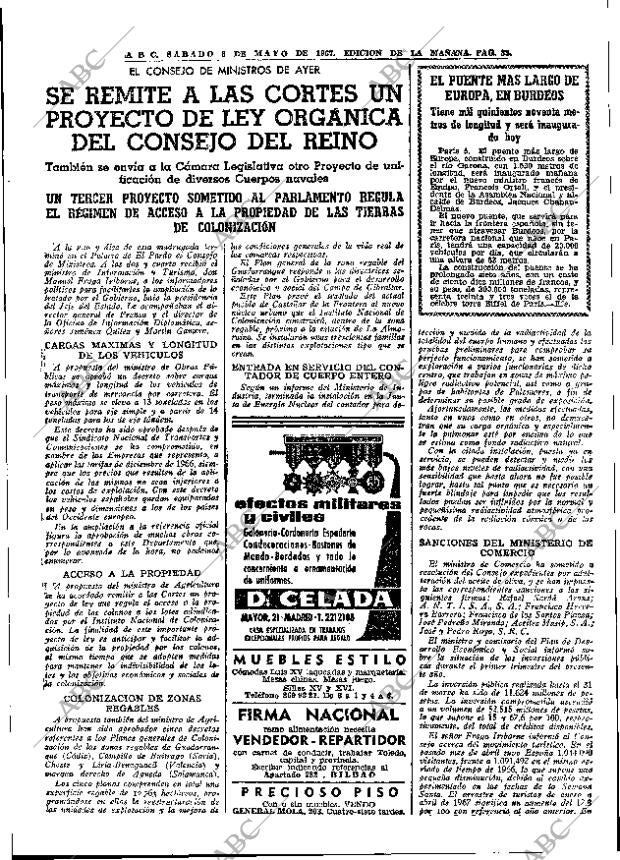 ABC MADRID 06-05-1967 página 33
