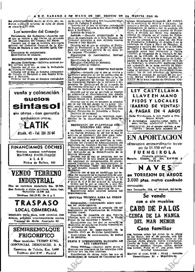 ABC MADRID 06-05-1967 página 34