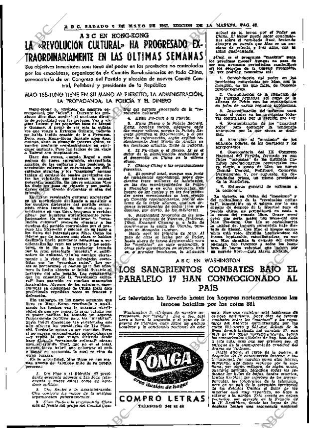 ABC MADRID 06-05-1967 página 43