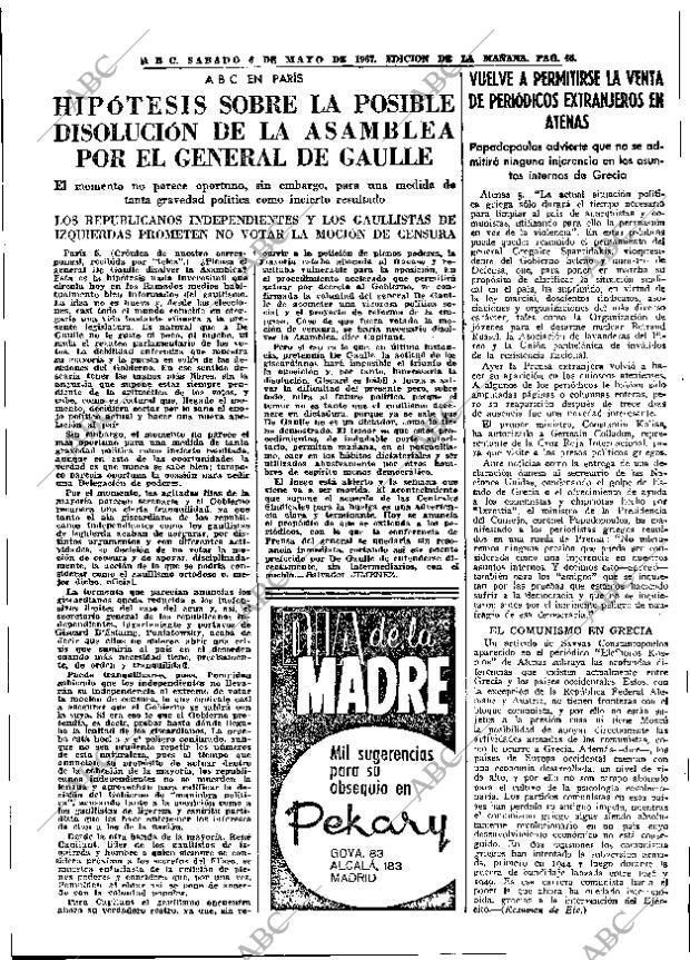 ABC MADRID 06-05-1967 página 45