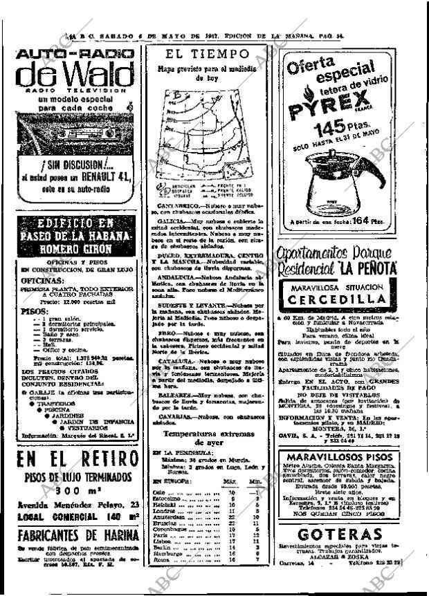 ABC MADRID 06-05-1967 página 54