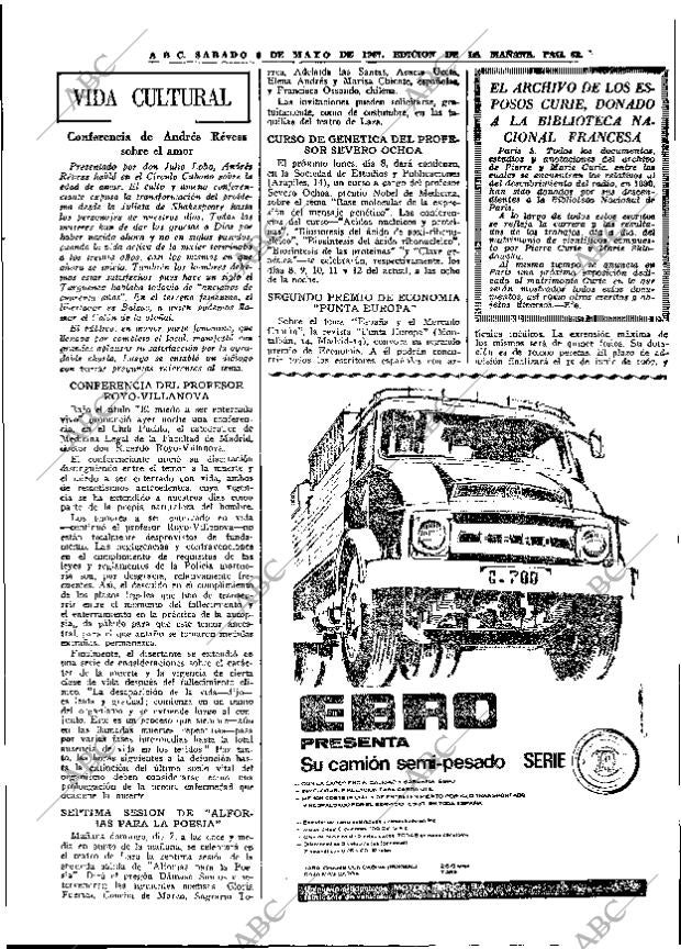 ABC MADRID 06-05-1967 página 63