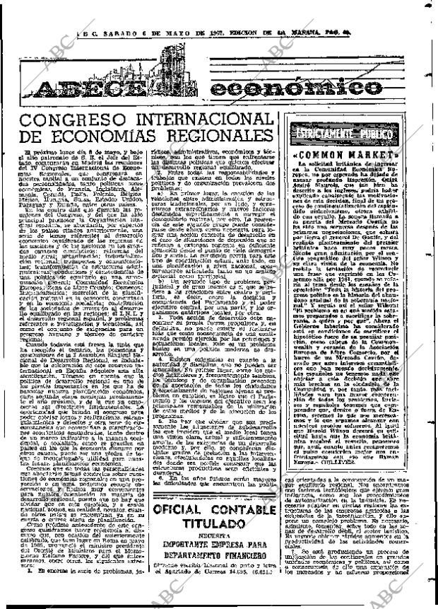 ABC MADRID 06-05-1967 página 69