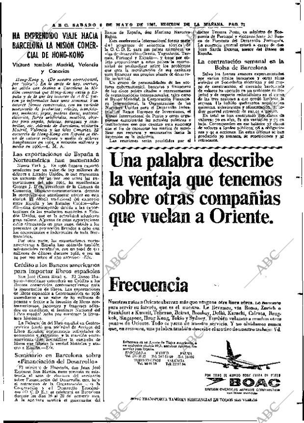 ABC MADRID 06-05-1967 página 71