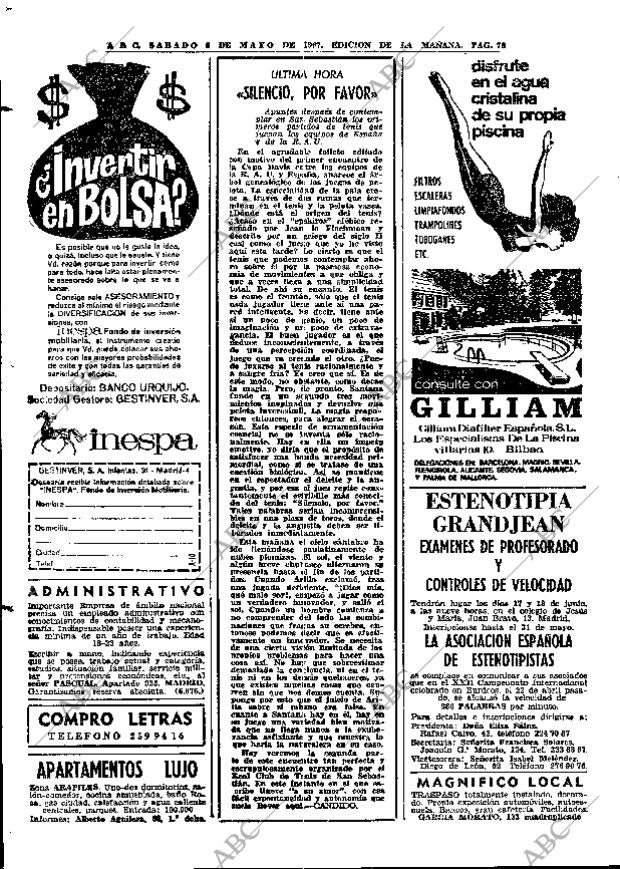 ABC MADRID 06-05-1967 página 76
