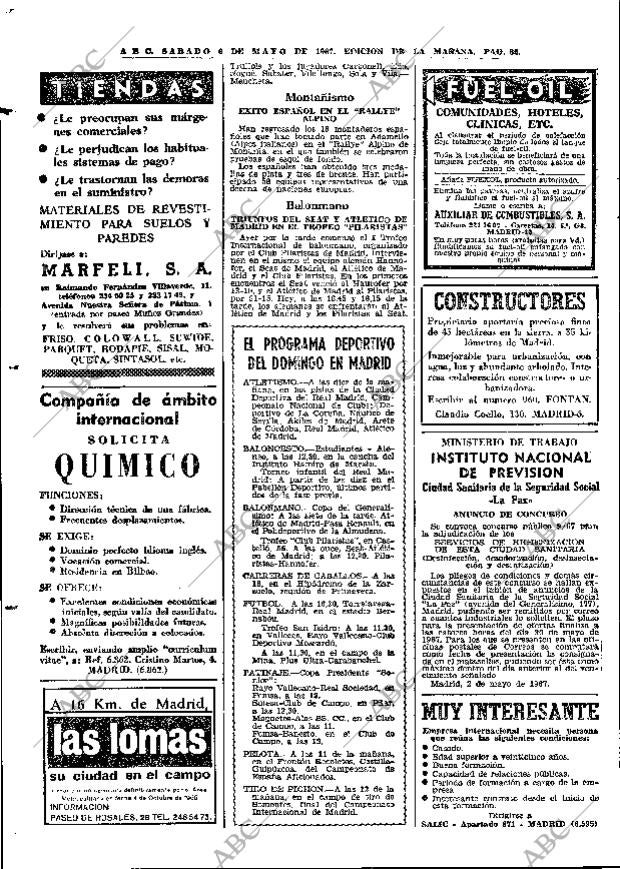 ABC MADRID 06-05-1967 página 82