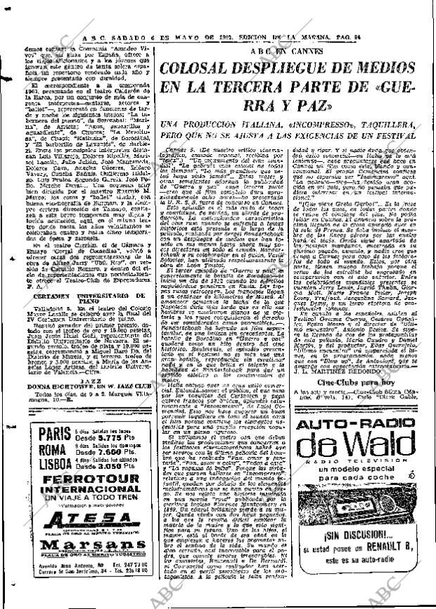 ABC MADRID 06-05-1967 página 84