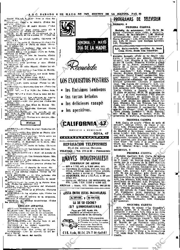 ABC MADRID 06-05-1967 página 89