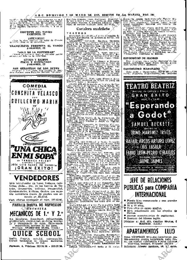 ABC MADRID 07-05-1967 página 101