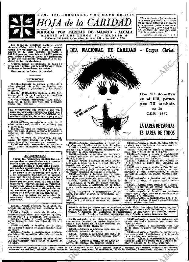 ABC MADRID 07-05-1967 página 21