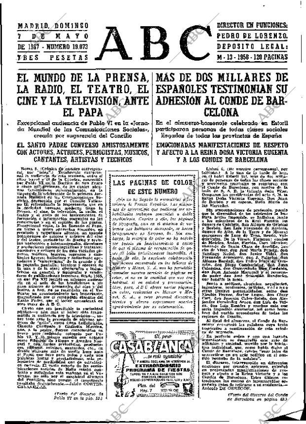 ABC MADRID 07-05-1967 página 47