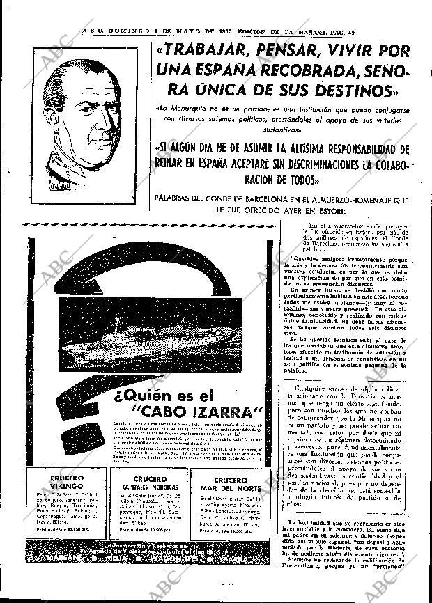 ABC MADRID 07-05-1967 página 49